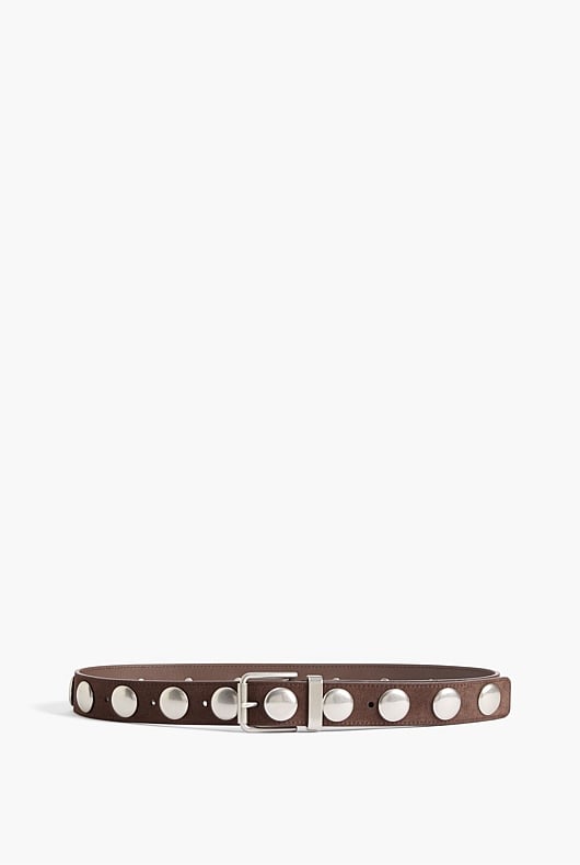 Studded Leather Belt