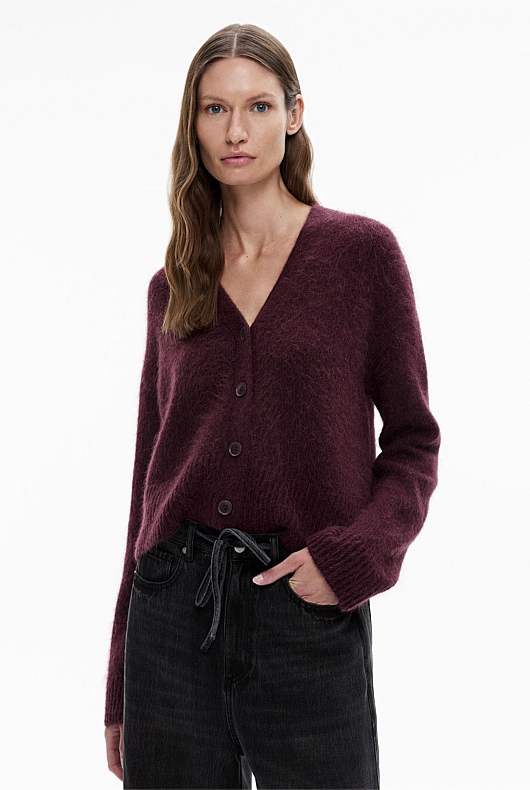 Fluffy Boxy Cardigan