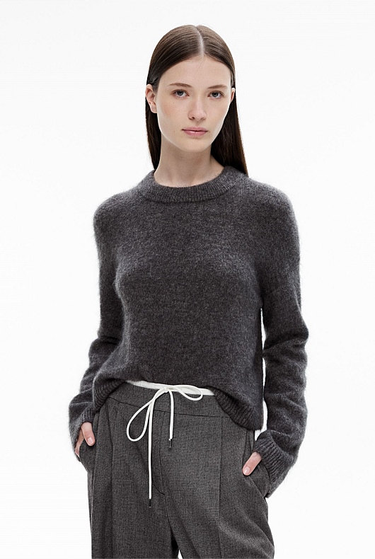 Fluffy Crew Knit
