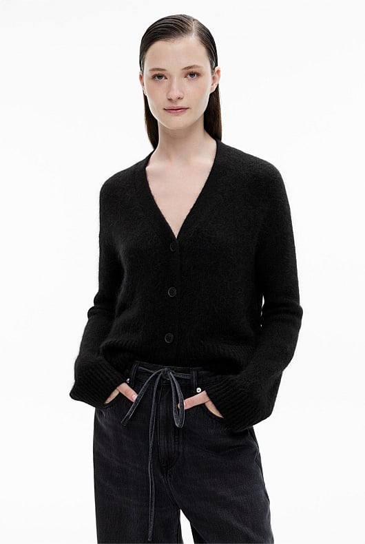 Fluffy Boxy Cardigan