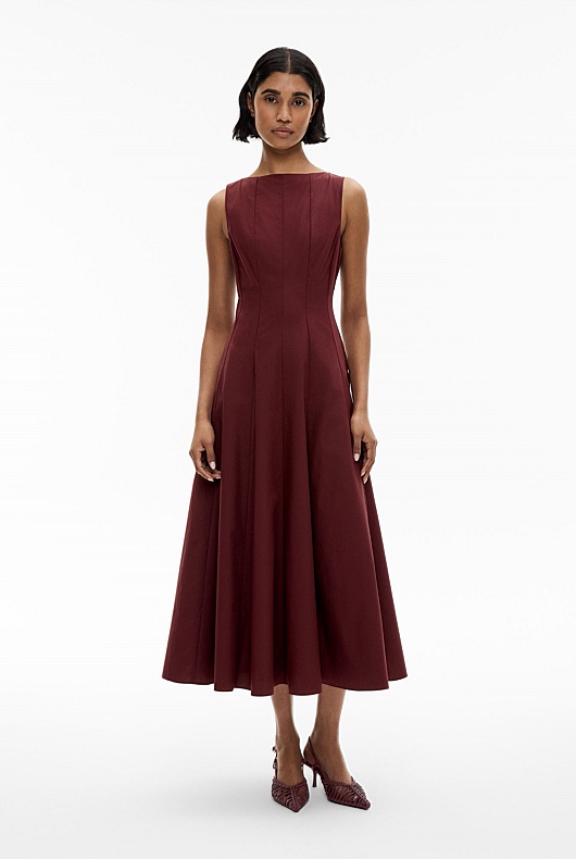Panelled Midi Dress