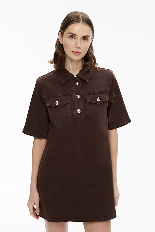 Denim T-Shirt Dress