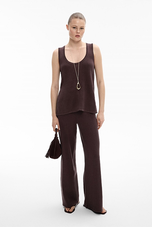 Linen Knit Pants