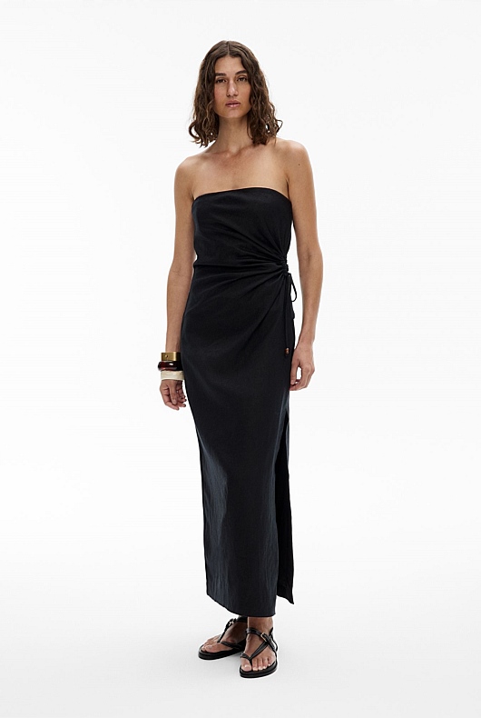 Side Gather Dress