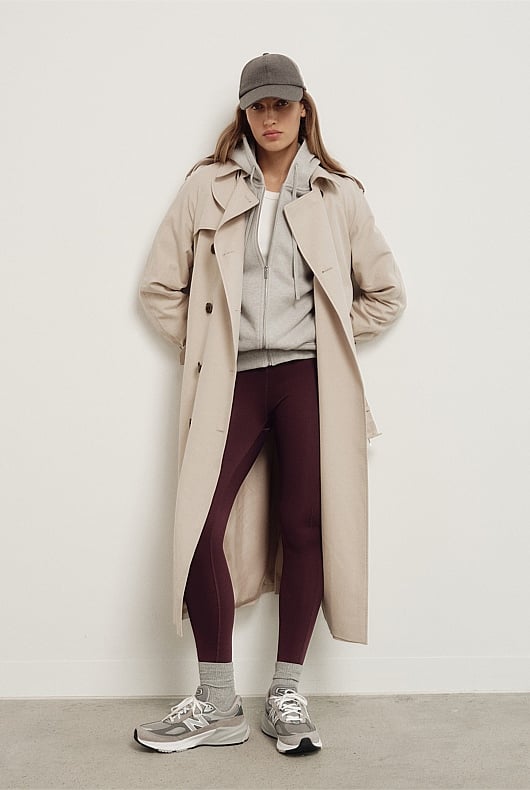Longline Trench Coat