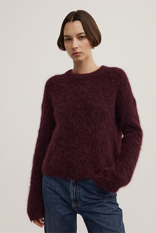 Fluffy Crew Knit