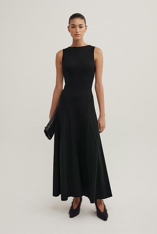 Jersey Panel Dress