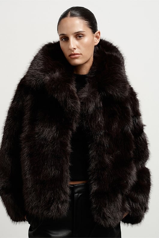 Faux Fur Jacket