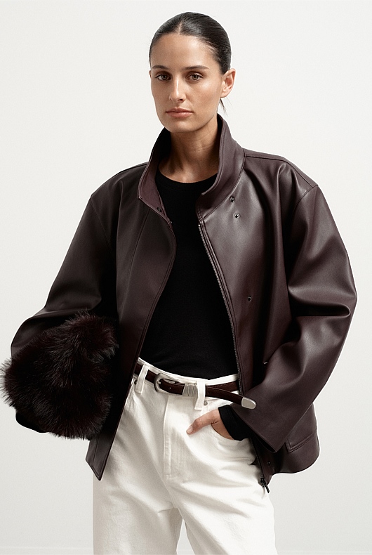 Boxy Biker Jacket Boxy Biker Jacket