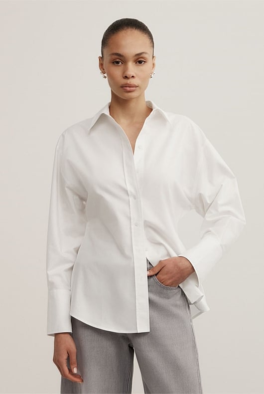 Cinched Waist Shirt