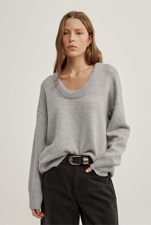 Relaxed Scoop Knit Relaxed Scoop Knit