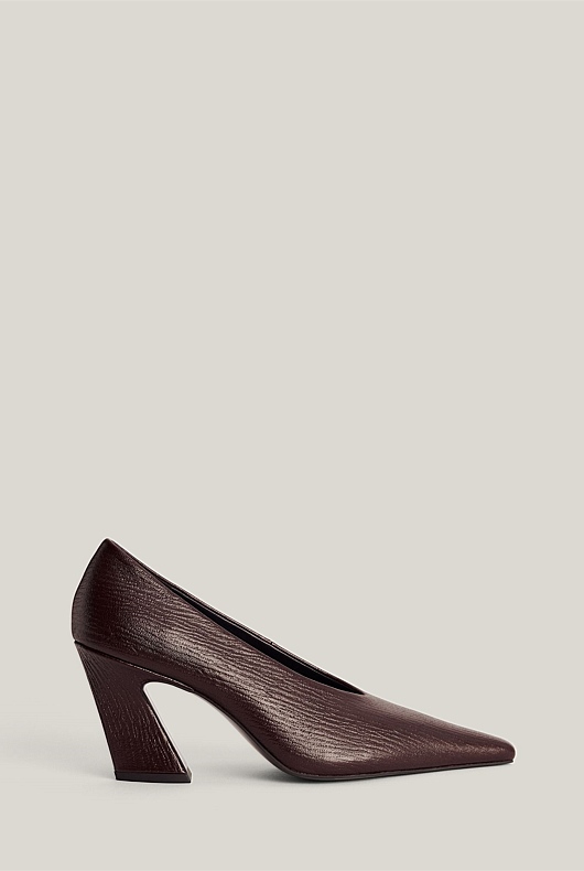 Avery Textured Heels