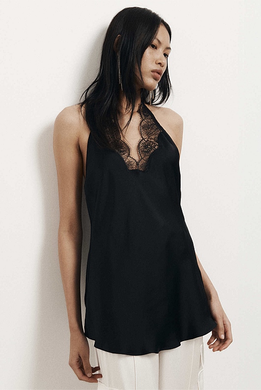 Lace Halter Top