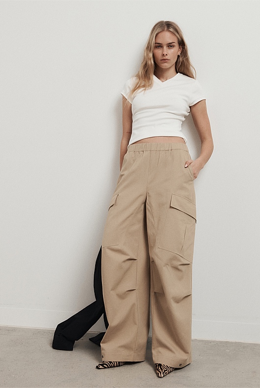 Pull On Cargo Pant