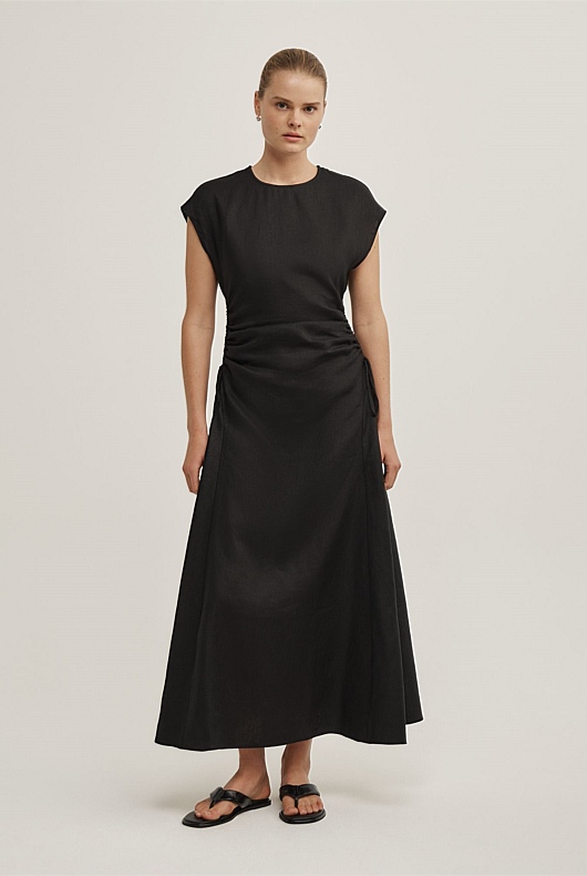 Side Gather Dress Side Gather Dress