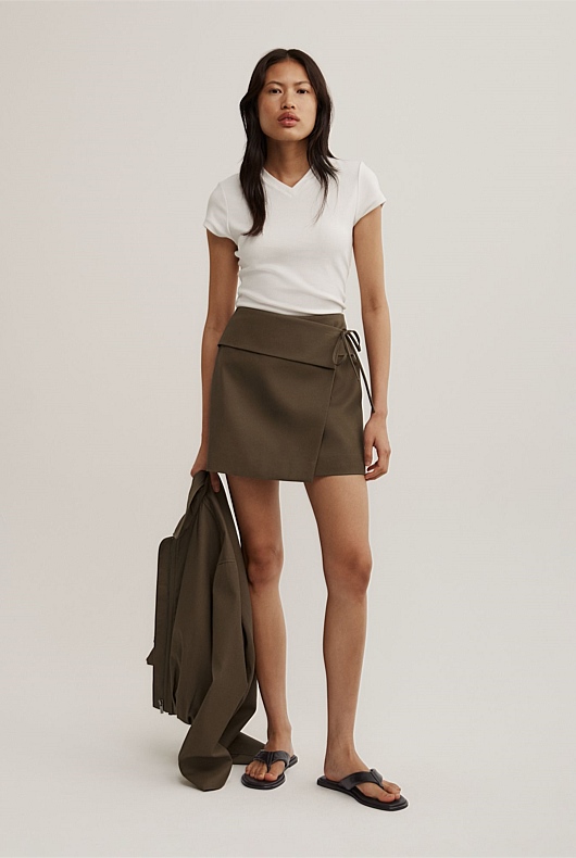 Wrap Tie Skirt Wrap Tie Skirt
