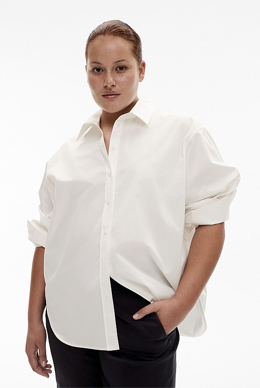 OCRF Oversized White Shirt