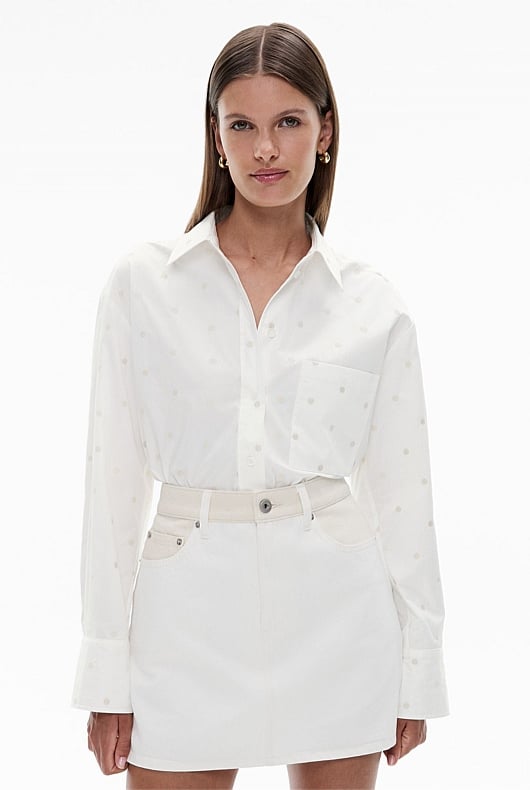 Embellished Spot Shirt