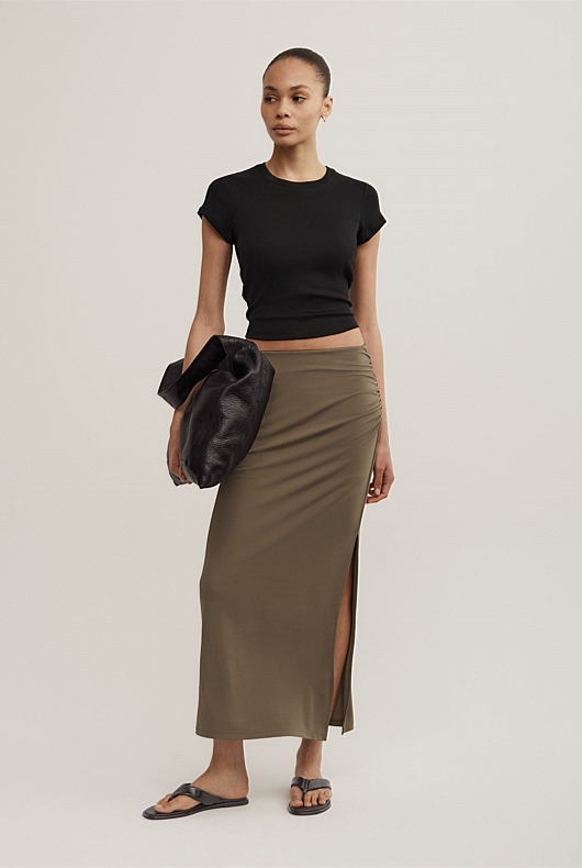 Side Gather Skirt