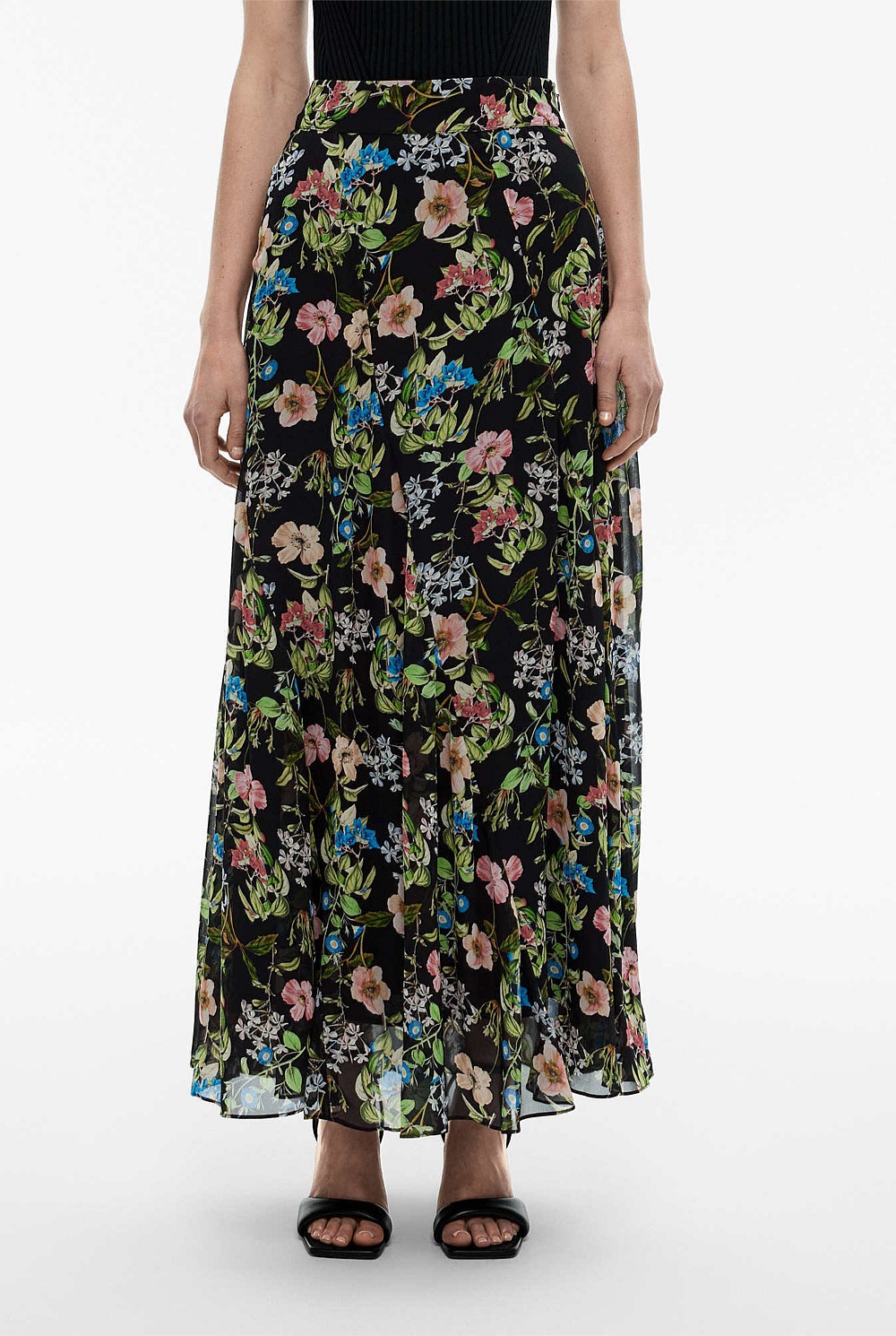 Floral maxi clearance skirts online