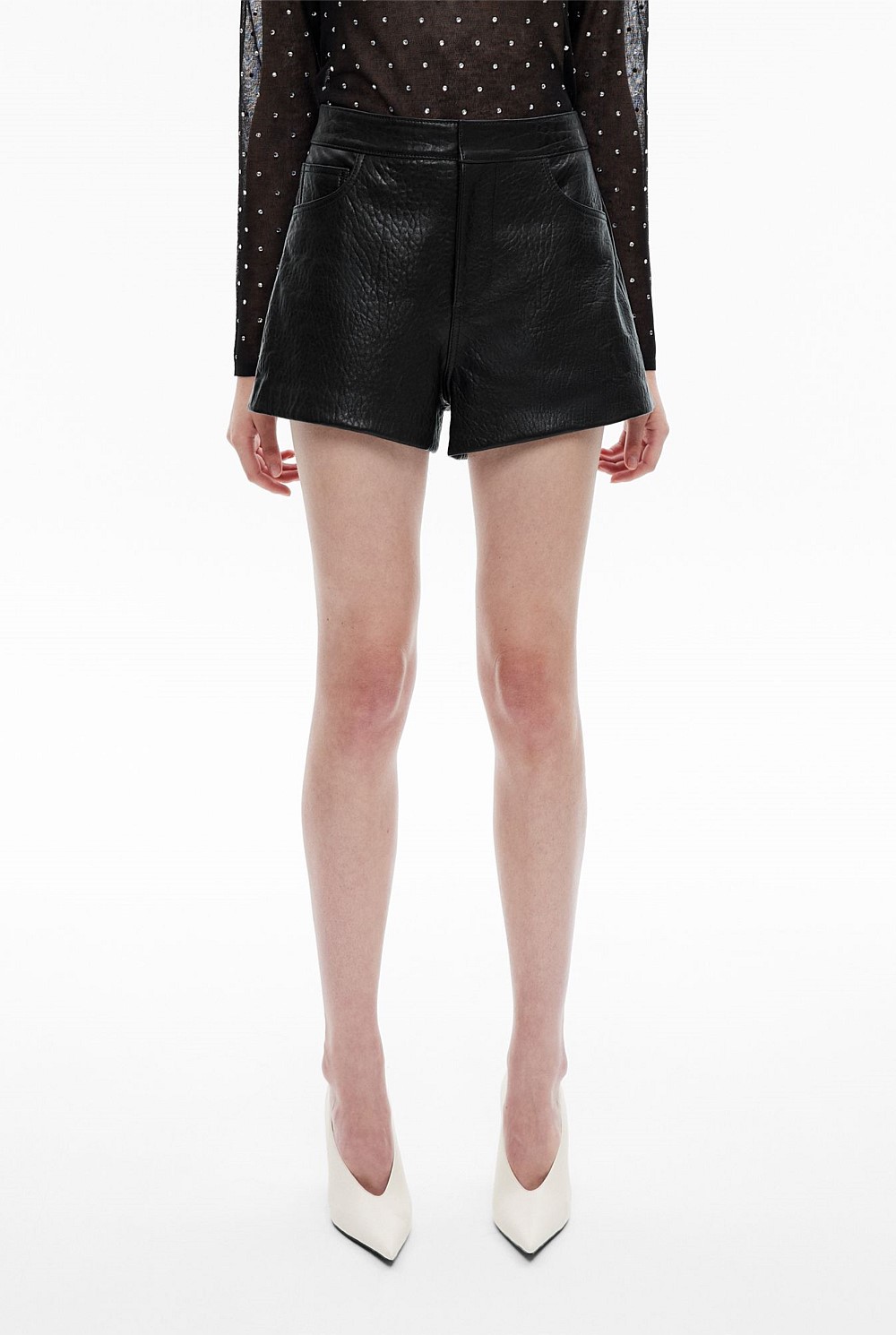 leather shorts nz