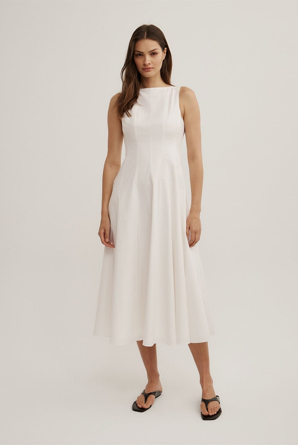white witchery dress Collared Button Fresh 8 Velvet Forever New Myer Evening